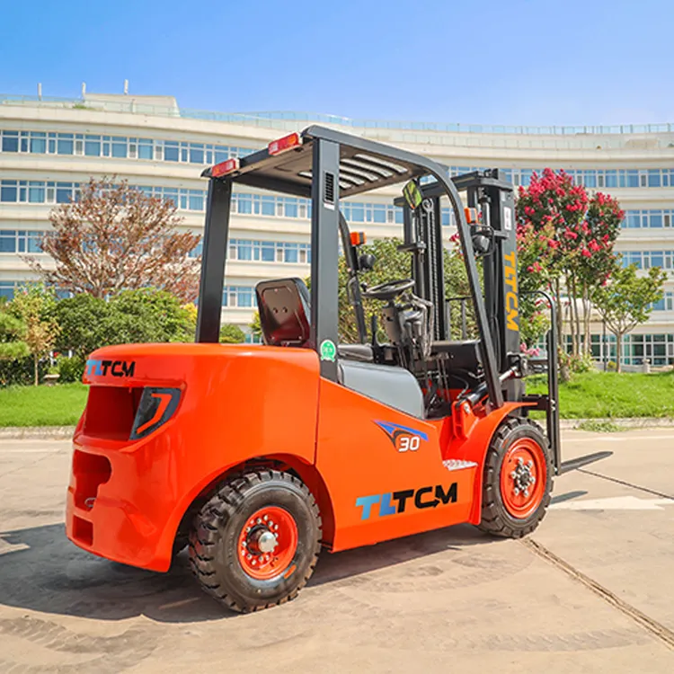 TLTCM tedarikçisi 3 ton hidrolik dizel forklift kamyon 3 ton dizel ihracat için forklift kamyon 3000kg mini dizel yakıt forklift