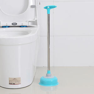 Stantuffo di scarico azionato a mano sblocca servizi igienici lavelli docce lavello wc lavello pistone di scarico in gomma - Product Image 6