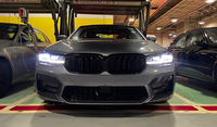 Phares avant LED de style M5 LCI pour BMW Série 5 G30/G38 2018-2023, 12V 6000K 36W 6000LM, Plug & Play