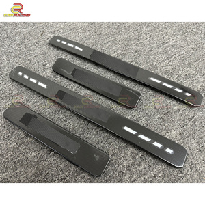 Seuil de porte en Fiber de carbone sec de Style B pour Mercedes Benz G Wagon G <span class=keywords><strong>Cass</strong></span> W464 AMG G500 G63 2019-2024 seuils de porte Kits de carrosserie pièces de voiture - Product Image 3