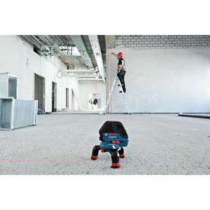 BOSCH - 0601063802 Ligne laser GLL 3-50 Professionnel en cas L-BOXX 136 avec 4 piles AA et plaque cible pour laser - Product Image 5