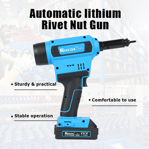 ROCOL RL-860 بطارية ليثيوم مسدس الة الربط أداة الصامولة التلقائية بالكامل قابلة للضبط بالجملة - Product Image 5