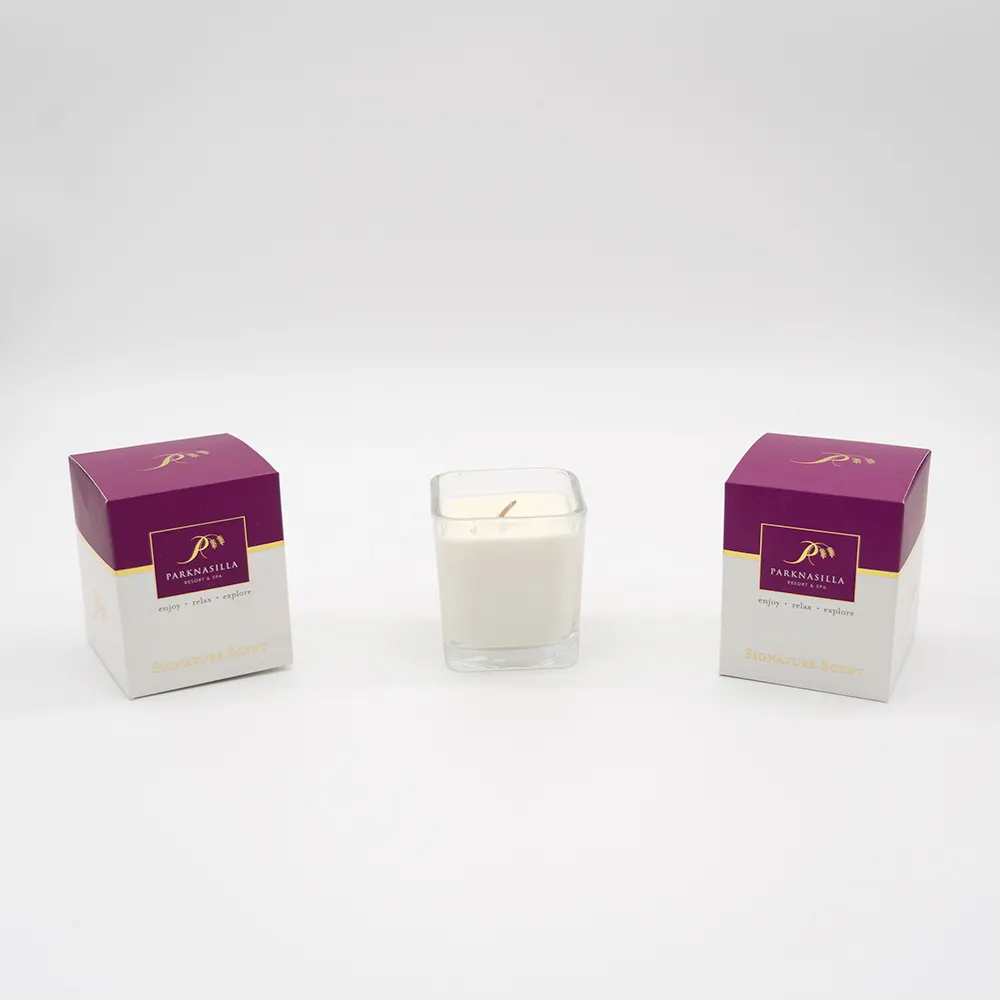 Высококлассная коробка для свечей с мягким ламинированием