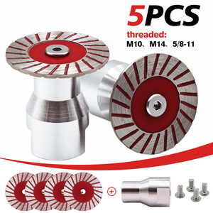 Disco <span class=keywords><strong>de</strong></span> sierra <span class=keywords><strong>de</strong></span> diamante sinterizado Turbo Rim <span class=keywords><strong>de</strong></span> 40 mm (1.57 pulgadas) para grabado, pulido y corte <span class=keywords><strong>de</strong></span> granito, arenisca, hormigón y piedra - Product Image 1