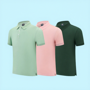 Camiseta Polo de Manga Corta para Hombre, Transpirable, de Secado Rápido, con Logotipo Personalizado, Uniforme, Ropa Casual de Negocios - Product Image 3