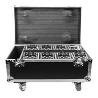 8 UpLight+Charging Flightcase Batterie Étanche LED Par RGBWAUV Sans Fil Wifi Télécommande Compact pour Truss Jardin Scène Extérieur DMX
