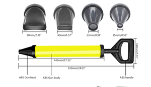 <span class=keywords><strong>Pistolet</strong></span> <span class=keywords><strong>à</strong></span> <span class=keywords><strong>mortier</strong></span> <span class=keywords><strong>pour</strong></span> le pointage et le jointoiement, outil d'application <span class=keywords><strong>pour</strong></span> le ciment et la chaux, 4 buses - Product Image 3