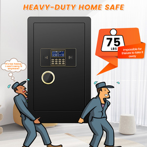 Weichi Security Digital Electronic Safe <b>Box</b> Steel Household Safe with Fingerprint <b>Lock</b> for Home Storage - Product Image 4