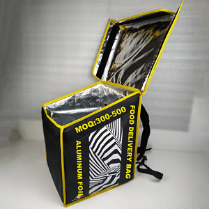 Sac isotherme de livraison alimentaire classique en aluminium 600D, robuste, imperméable, portable, pour pique-nique en plein air - Product Image 1
