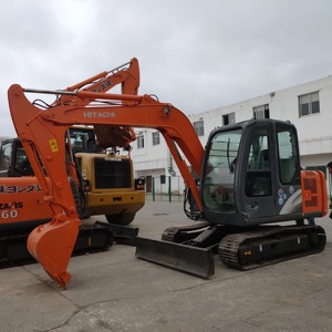 HITACHI ZX70 ZX55 ZX60 <b>Small</b>-Sized 6 Ton Second-Hand Crawler Excavators 2022 Model Engine & Motor Included for Sale - Product Image 1