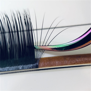 Pestañas de volumen individual Pestañas de volumen de color <span class=keywords><strong>ruso</strong></span> Abanico fácil Volumen esponjoso Extensión de pestañas Extensiones de pestañas de color - Product Image 4