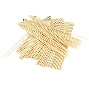 Brochetas de bambú Bamboo Saint de 240 mm de longitud para asar a la parrilla, para fiestas y barbacoas, palitos desechables - Product Image 4