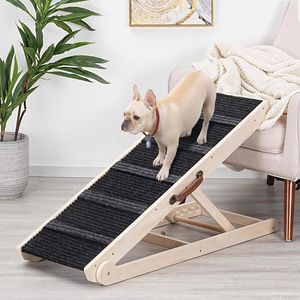 Escalera plegable ajustable para escalar mascotas, cómoda, conveniente para que los animales pequeños escalen la cama, producto promocional para mascotas - Product Image 2