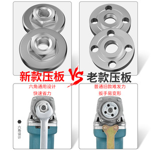 Tige d'extension pour meuleuse d'angle ZHCY, 100 mm, en acier avec roulement, pour meuleuse d'angle modèle 100 - Product Image 3