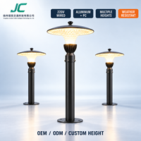 Lampe de jardin LED extérieure moderne, étanche, pour villa, parc, éclairage de route