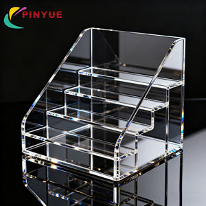 מותאם אישית 3-7 שכבה הציפורן אקרילית לק שמנים אתריים מארגן שקוף פלסטיק שקוף שקוף שקוף פלסטיק תצוגה אקרילי - Product Image 6