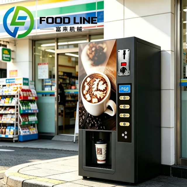 Outdoor Coffee Vending Machine in Multiple Sizes & Models, Sterile Dust-Free Protein Shake Vending Machine