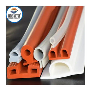 סיטוניים רצועת איטום פרופיל סיליקון extruded עמיד למים, רצועות גומי epdm עמיד לשמש - Product Image 1