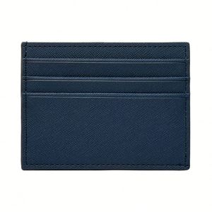 X418 Custom Luxury Pu Leather Double-sided Six-card Slot Card Holder Credit Card Holders <b>Wallet</b> for Men - Product Image 4
