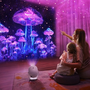 Lámpara de Proyección LED 3D Creativa con Diseño de Cielo Estrellado, Altavoz con Luz Nocturna de Alta Gama, Control Remoto, Proyector de Estrellas Romántico para Regalo - Product Image 4