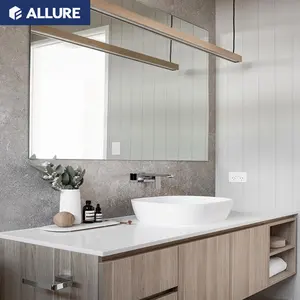 Allure 96英寸击倒壁挂式塑料玻璃浴室梳妆台橱柜越南