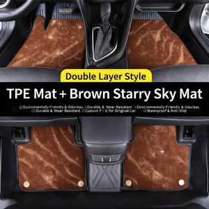 Tapetes <span class=keywords><strong>de</strong></span> Auto Personalizados <span class=keywords><strong>de</strong></span> TPE, Juego Completo, Impermeables, <span class=keywords><strong>para</strong></span> Todo Clima, Accesorios Interiores <span class=keywords><strong>para</strong></span> Vehículos, SUV, Camionetas y Sedanes - Product Image 5