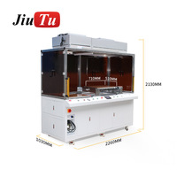 Machine de stratification complète à double écran montée sur véhicule 510x710mm pour film de protection en verre AG/AR/AF/OCA/PET