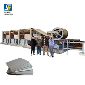 Waste Carton Making Grey Corrugated Paperboard Machine Kraft Cardboard Machine 1200 By 1200mm