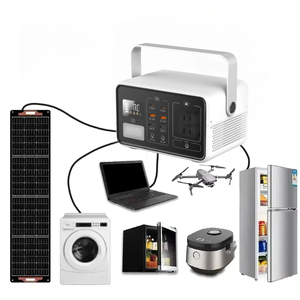 Hot Sale 200W Lithium Ion Portable <b>Solar</b> Generator <b>Small</b> Outdoor Power Bank Station MPPT Controller Home Use Car Cheap Price - Product Image 1