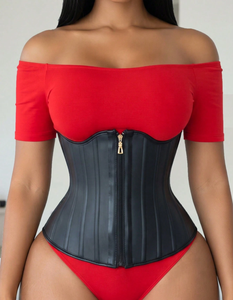 En gros Fajas Colombianas pour femmes, gaine amincissante courte en <span class=keywords><strong>latex</strong></span> avec 25 baleines en acier - Product Image 2