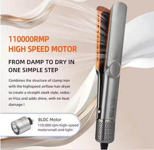 Nuevo MINI 2025, Estilizador <span class=keywords><strong>de</strong></span> Cabello <span class=keywords><strong>Eléctrico</strong></span> <span class=keywords><strong>2</strong></span> en 1, Plancha y Secadora con Pantalla LED, Calentamiento Rápido para Cabello Seco y Mojado - Product Image 2