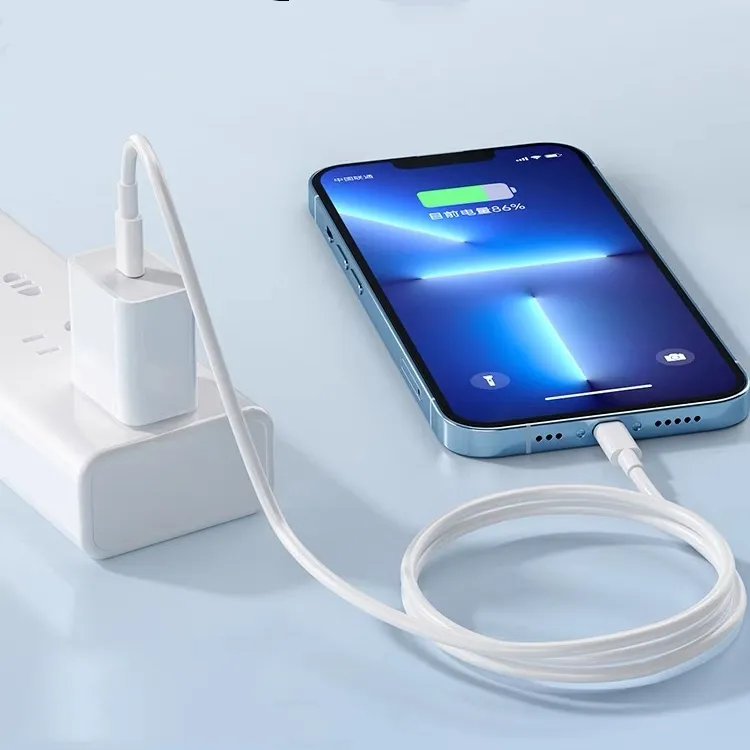 Preiswerter Großhandel High Speed Charging Adapter USB Typ C Wandladegerät für Telefon 11 12 13 Pro Max