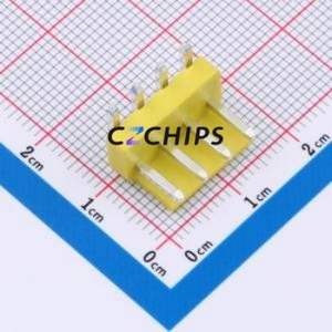 BX-VH3.96-4PWZ-Y Wire-to-Board Pin Header Bent Lead Through Hole,P=3.96mm Connector 1x4P 3.96mm Right Angle Insert VH - Product Image 1