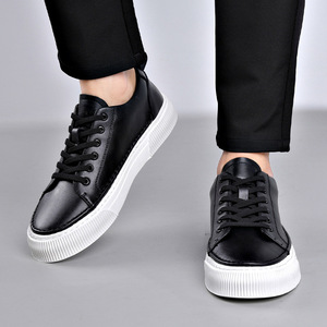 Zapatos Casuales de Piel Vacuna con Cordones, Cómodos, Retro, Personalizados, de Piel Auténtica, para Hombre, Novedad de 2021 - Product Image 5