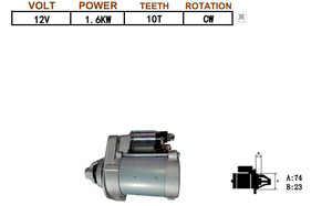 Trung quốc sản xuất chất lượng OE 28100 31040 mới tự động khởi động động cơ từ Trung Quốc cho TOYOTA - Product Image 4