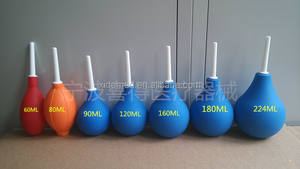 Enema Rectal para Ducha, Bola de Silicona PARA EL <span class=keywords><strong>Ano</strong></span> y Vaginal, Enema con Bombilla, Limpiador Anal, Productos Sexuales para Adultos, 89mL/160ml/224ml - Product Image 6