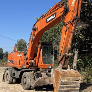 Excavadora de ruedas DOOSAN de segunda mano, excavadora hidráulica de orugas de bajo precio, maquinaria de construcción de segunda mano de China, de segunda mano - Product Image 1