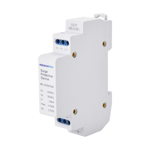 מגן נחשולי מתח מסוג T3 24VAC SPD 10KA הגנה מפני מתח יתר הגנה מפני ברקים מפסק נחשולי מתח למערכת סולארית <span class=keywords><strong>DC</strong></span> - Product Image 3