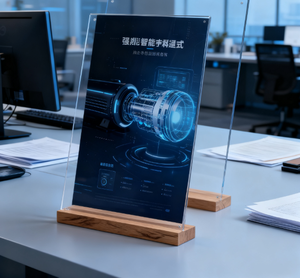 Akrilik Şarj Edilebilir Çevre Dostu Özelleştirilmiş Sergi Standı Vernikli Yüzey İşlemli Ayaklı Menü Panosu Sipariş Fiyatları - Product Image 5