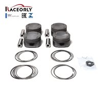 RACEORLY Jeu de segments de piston forgés 4.0L V8 STD 9.3:1 pour RS6 C7 RS7 S8 CTF CWU CRD
