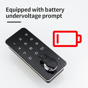 Đen cảm ứng kỹ thuật số bàn phím mật khẩu khóa, bảo mật cao an toàn khóa thích hợp cho nội thất văn phòng tủ - Product Image 5