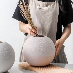 Ybh थोक कस्टम ग्लेज़ेड सिरेमिक और मिट्टी कला डेको <span class=keywords><strong>vase</strong></span> होटल होम ऑफिस सजावट के लिए - Product Image 6