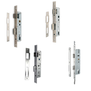 Cerradura <span class=keywords><strong>de</strong></span> puerta deslizante <span class=keywords><strong>de</strong></span> aluminio, doble apertura, europea - Product Image 2