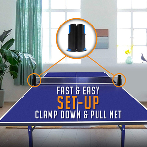 Filet de tennis de table en plastique de bonne qualité, portable, avec <span class=keywords><strong>logo</strong></span> personnalisé pour usage amateur et professionnel - Product Image 3