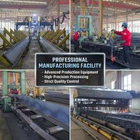 Galpones de Acero con Estructura Industrial Moderna, Almacén Exterior con Alta Resistencia al Viento