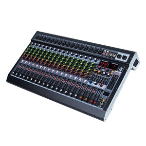 Consola mezcladora de audio MC12 de 16/24 canales con USB, MP3, Bluetooth, grabación y 99 efectos para estudio en casa, ordenador y transmisión en vivo. - Product Image 2