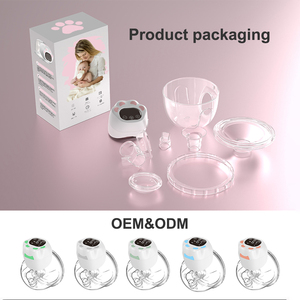 2023 Neues Trend produkt Still milch absaug pumpe Doppelte tragbare Silikon-Milch pumpe Freisprech-Milch pumpe - Product Image 6