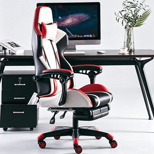Sillas de Juego Rojas Baratas en Oferta, Diseño con Muestra Gratis, Buen Precio, Sillas de Oficina para Juegos al por Mayor - Product Image 1