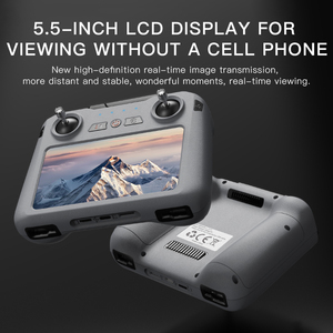 019 GPS định vị thông minh 5.5 inch điều khiển từ xa máy bay không người lái trên không ba trục chống rung màn hình cảm ứng nghiêng 4K không chổi than - Product Image 5