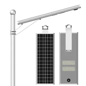 Lampu Jalan tenaga surya, lampu jalan led 18000LM 50w 60w 80w 100w 120w dengan pengontrol MPPT baterai ip65 panel surya untuk lampu jalan